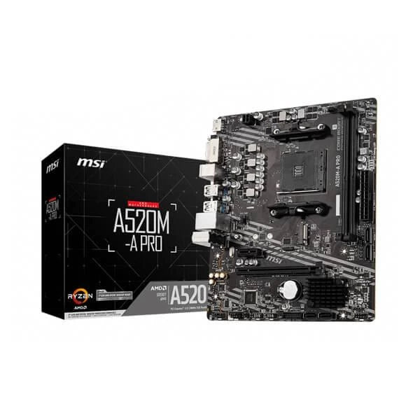 MSI A520M-A Pro DDR4 AMD Motherboard