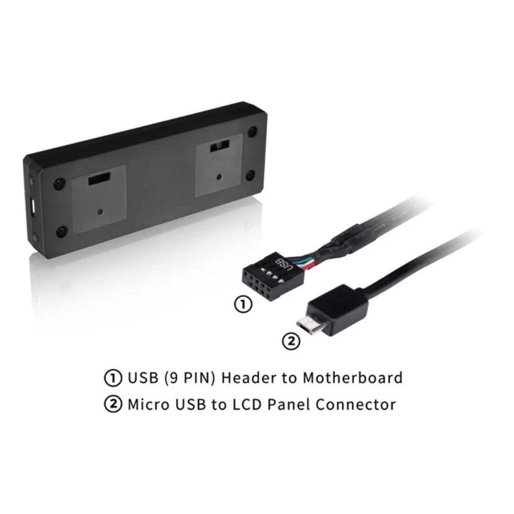 THERMALTAKE 3.9 Inch LCD Screen Kit ( Black )