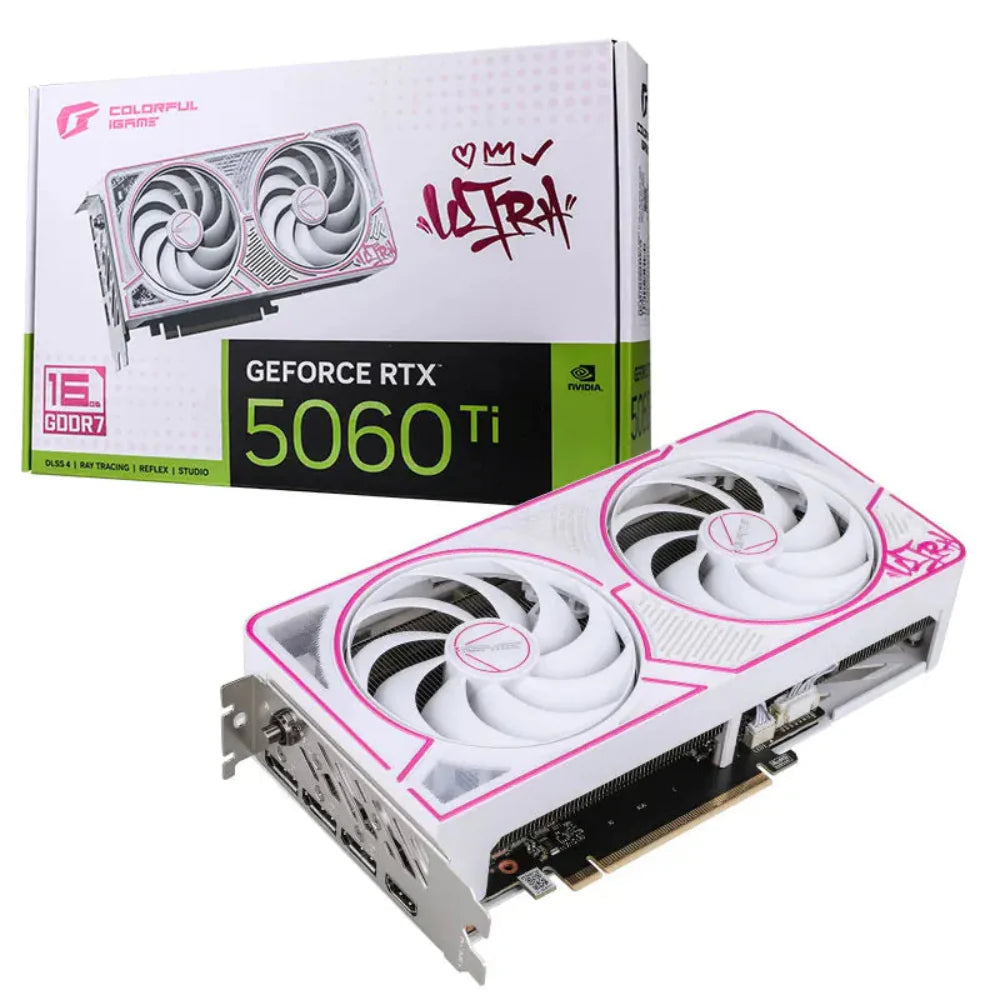 COLORFUL IGame GeForce RTX 5060 Ti Ultra W Duo OC 16GB-V Nvidia Graphic Card