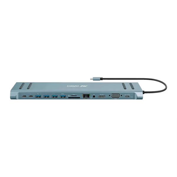 ANT ESPORTS AEC1310 13-In-1 USB Type C Docking Station With HDMI And VGA Port