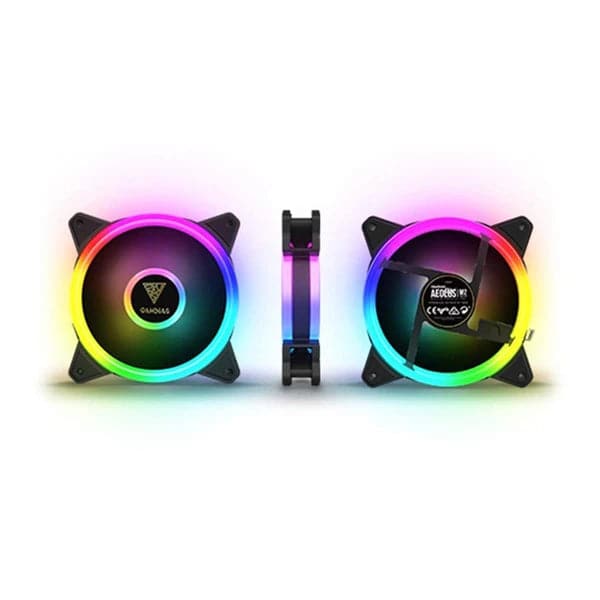 GAMDIAS Aeolus M2-1203 Lite 120mm ARGB Cabinet Fan (Triple Pack)