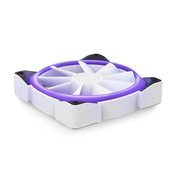 NZXT Aer RGB 2 120mm RGB Cabinet Fans (White) (Single Pack)