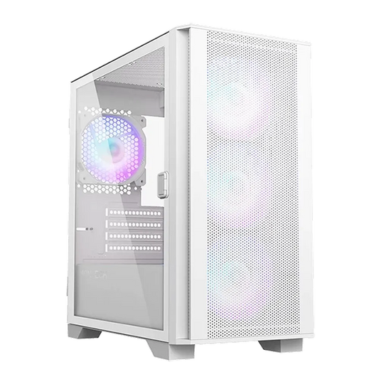 MONTECH Air 100 ARGB MATX Mini Tower Cabinet (White)