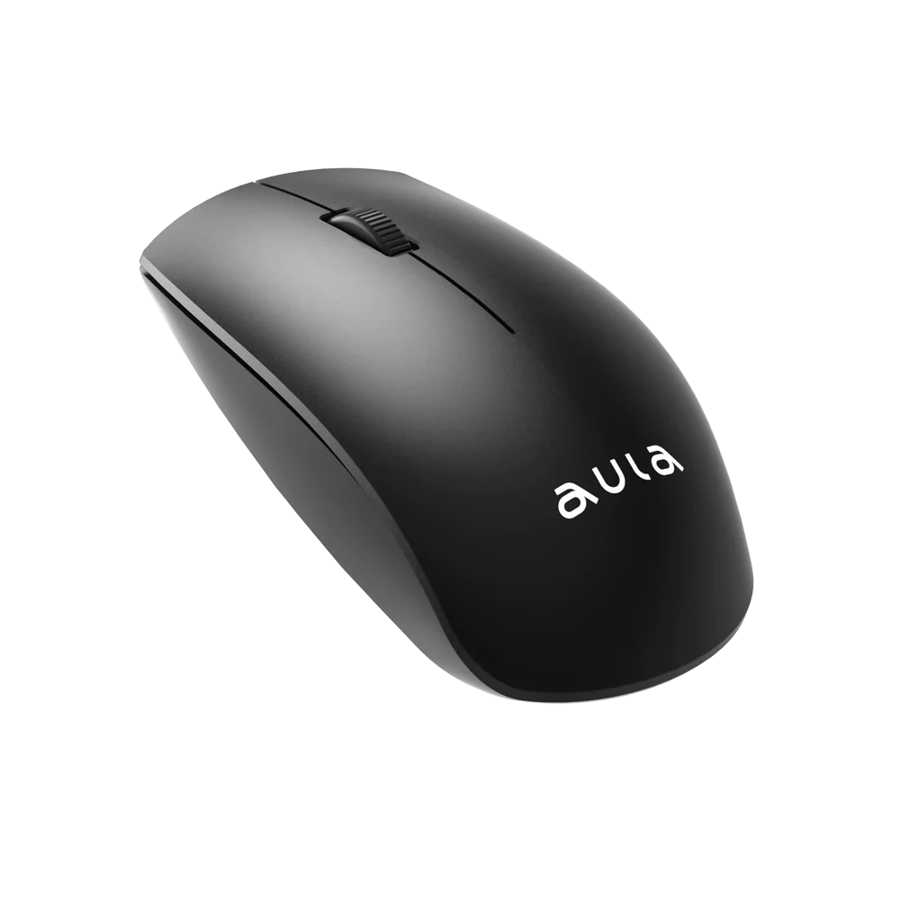 AULA AM201 True wireless Ergonomic Gaming Mouse ( AULA AM201 ) ( 1200DPI / 3 Macro Buttons ) (Black)