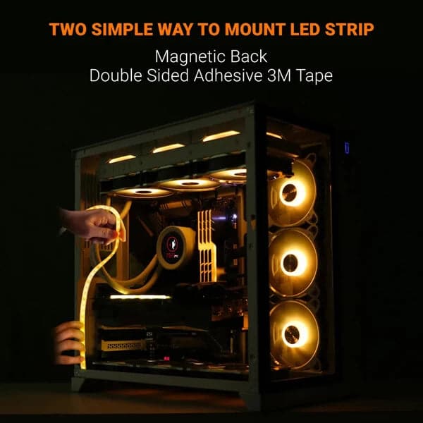 ANT ESPORTS LED Strip 350 ARGB I 2 LED Strips for Cabinet