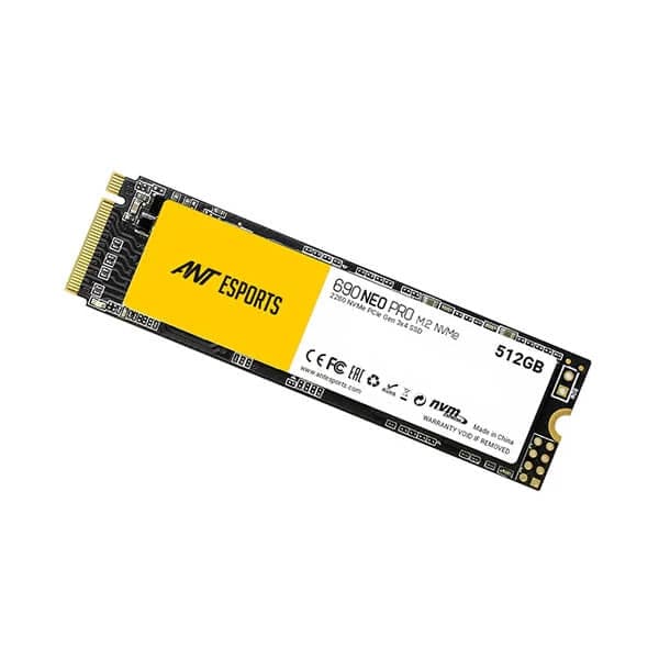 ANT ESPORTS 690 Neo Pro 512GB M.2 NVME Gen3 Solid State Drive (SSD)