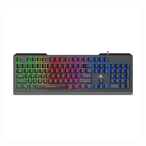 ANT ESPORTS KM580 Backlit Membrane Wired Gaming Keyboard and Mouse Combo (Black) (Membrane Keyboard) (KM580)