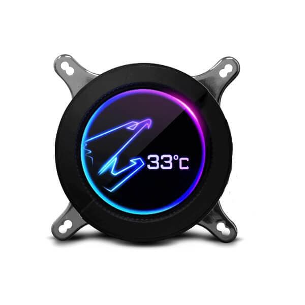 GIGABYTE Aorus 240 ARGB 240mm CPU Liquid Cooler (Black)