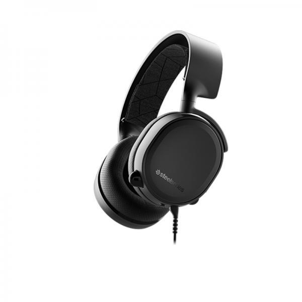 STEELSERIES Arctis 3 Wired 3.5mm 7.1 Surround Gaming Headphones ( Black ) ( PC / Mac / Mobile )