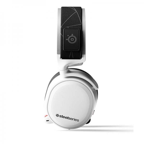 STEELSERIES Arctis 7 2019 Edition Wireless + Bluetooth 7.1 Surround Gaming Headphones ( White ) ( PS / PS4 / Xbox )