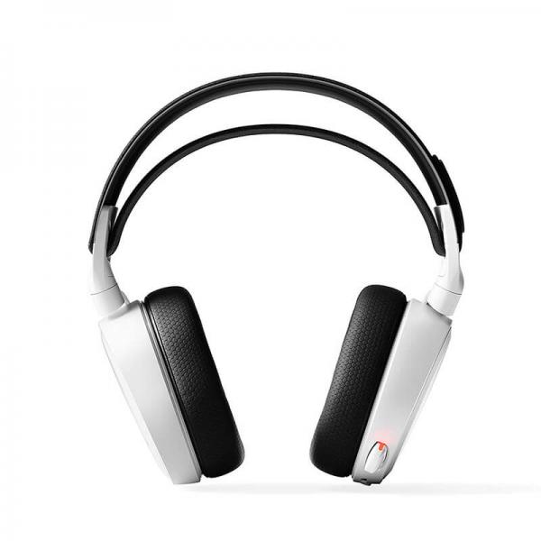 STEELSERIES Arctis 7 2019 Edition Wireless + Bluetooth 7.1 Surround Gaming Headphones ( White ) ( PS / PS4 / Xbox )