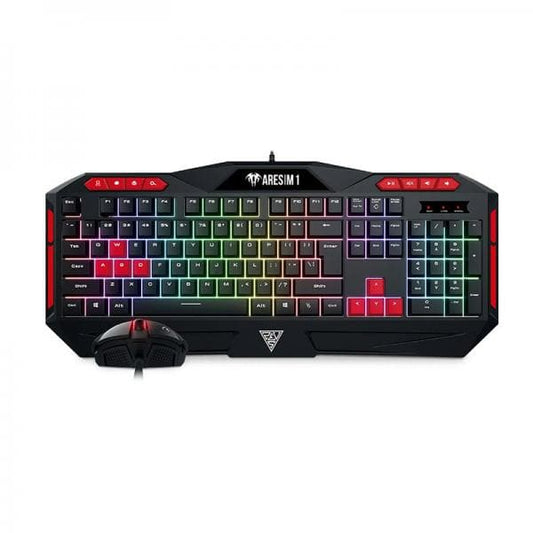 GAMDIAS Ares M1 Full Size Membrane Wired Gaming Keyboard ( Black )