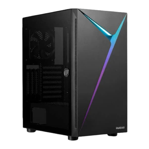 GAMDIAS Argus E4 Elite ARGB ATX Mid Tower Cabinet ( Black )