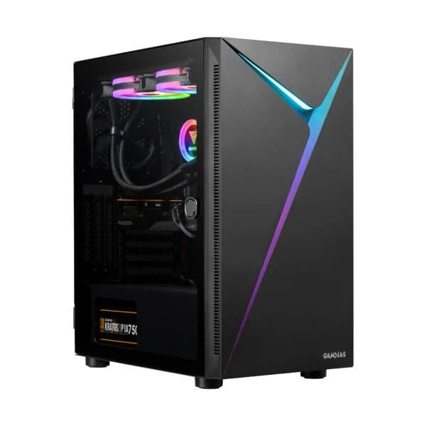 GAMDIAS Argus E4 Elite ARGB ATX Mid Tower Cabinet ( Black )
