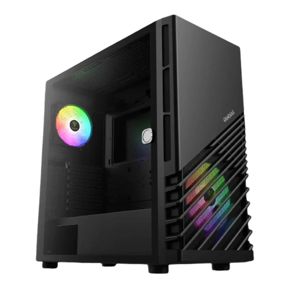 GAMDIAS Argus M4 ARGB ATX Mid Tower Cabinet (Black)