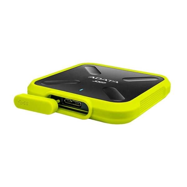 ADATA SD700 256GB Yellow Gen1 External Solid State Drive (SSD)