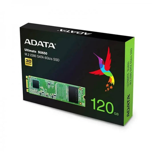 ADATA Ultimate SU650 120GB 2.5 SATA M.2 SATA3 Solid State Drive (SSD)