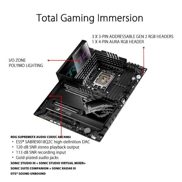 ASUS ROG Maximus Z690 Hero Wifi DDR5 Intel Motherboard