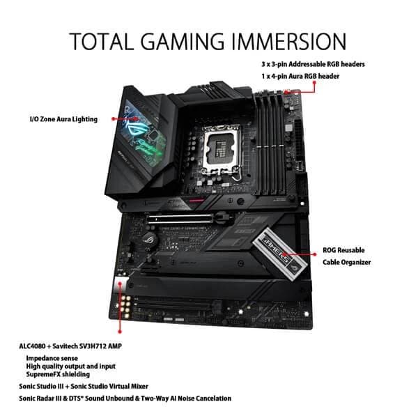 ASUS ROG Strix Z690-F Gaming WIfi DDR5 Intel Motherboard