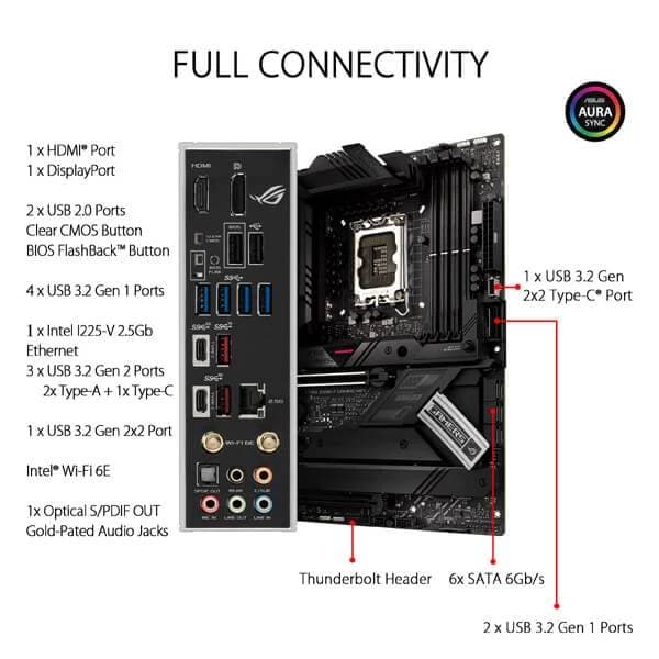 ASUS ROG Strix Z690-F Gaming WIfi DDR5 Intel Motherboard
