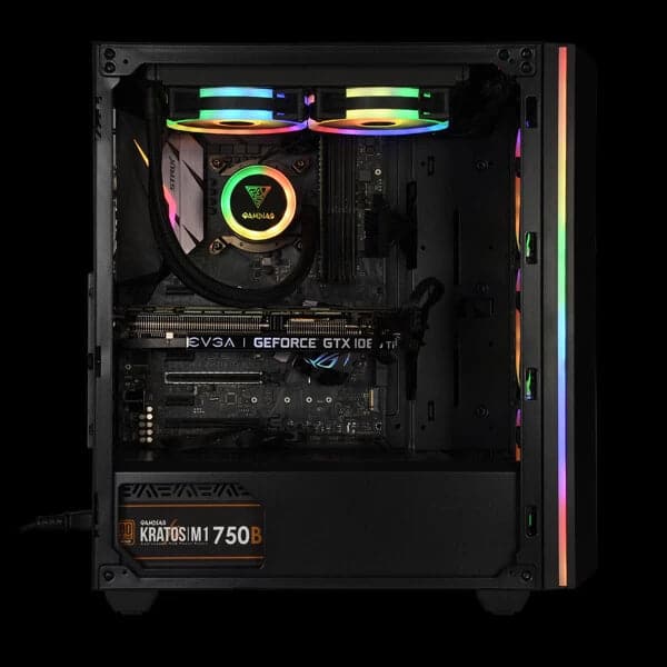 GAMDIAS Athena M2 ARGB ATX Mid Tower Cabinet (Black)