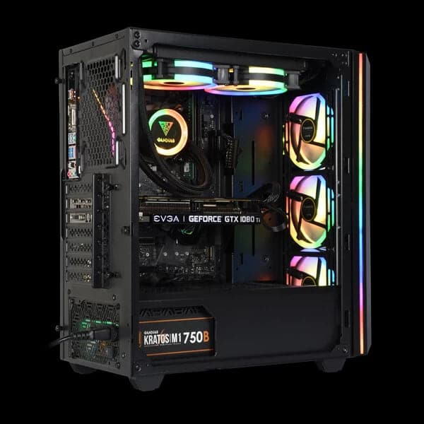 GAMDIAS Athena M2 ARGB ATX Mid Tower Cabinet (Black)