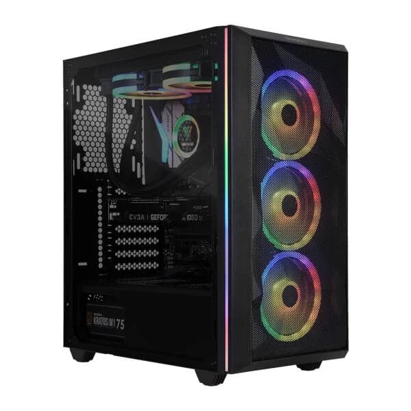 GAMDIAS Athena M2 ARGB ATX Mid Tower Cabinet (Black)
