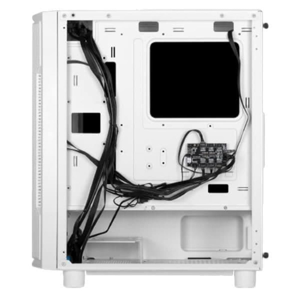 GAMDIAS Athena M6 ARGB ATX Mid Tower Cabinet (White)