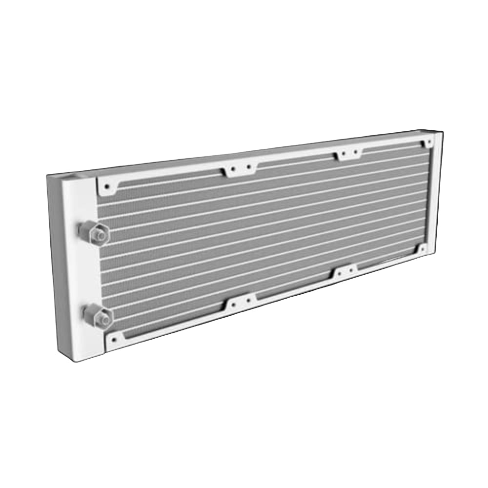 GAMDIAS Aura GL360 ARGB 360mm CPU Liquid Cooler (White) ( With LCD Display )