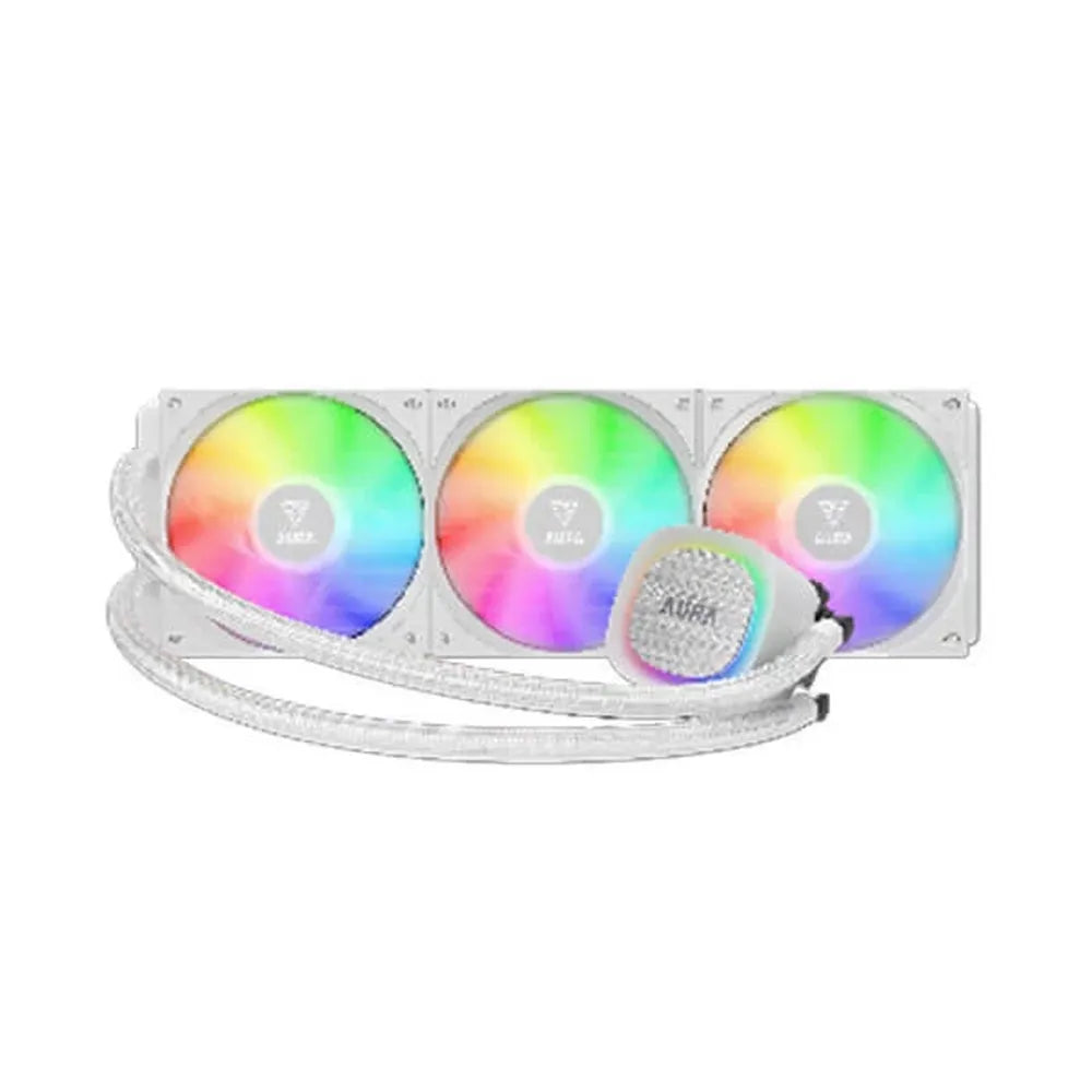 GAMDIAS Aura GL360 V2 ARGB 360mm CPU Liquid Cooler ( White )