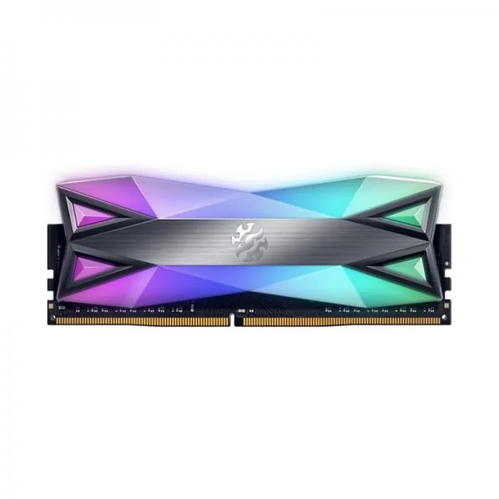 ADATA XPG Spectrix D60G RGB 16GB ( 8GB X 2 ) DDR4 3200MHz Ram ( Grey ) ( CL16 )