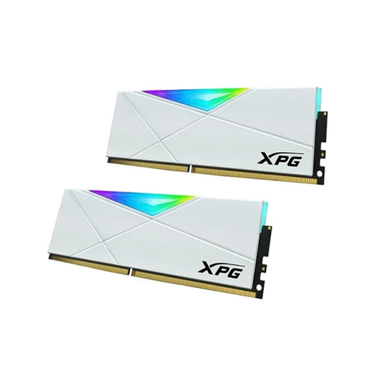 ADATA XPG Spectrix D50 RGB 16GB ( 8GB x 2 ) 3200MHz DDR4 RAM ( White ) ( CL16 )