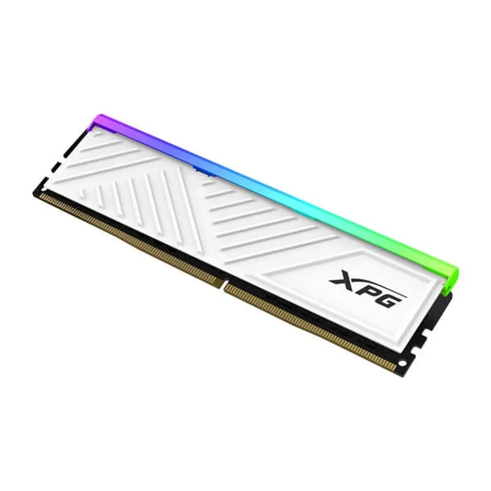 ADATA XPG Spectrix D35G RGB 8GB ( 8GB x 1 ) 3200MHz DDR4 RAM (White) ( CL16 )