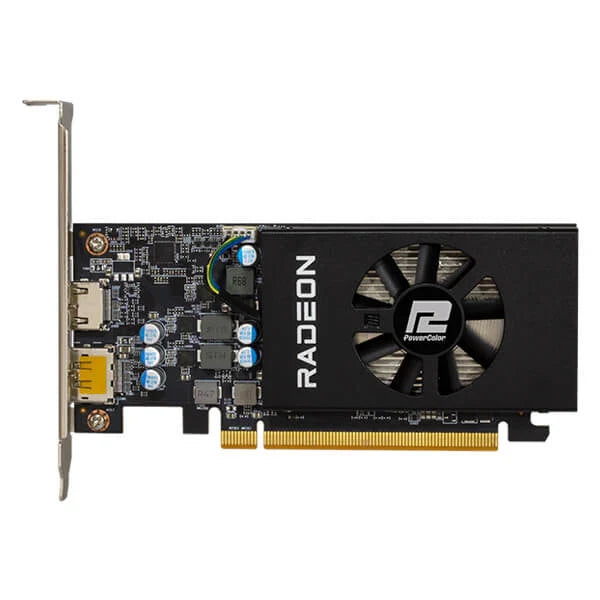 POWERCOLOR Radeon RX 6400 Low Profile 4GB AMD Graphic Card