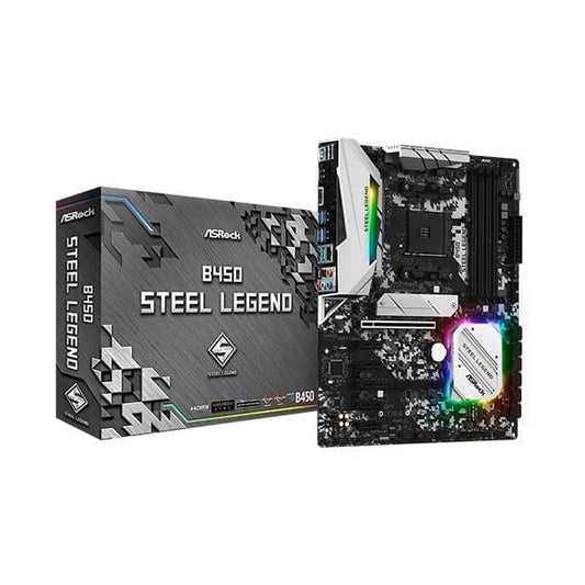 ASROCK B450 Steel Legend DDR4 AMD Motherboard