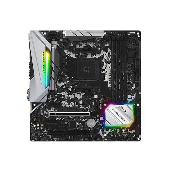 ASROCK B450M Steel Legend DDR4 AMD Motherboard