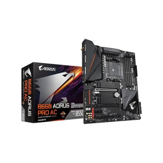 GIGABYTE B550 Aorus Pro AC Wifi AM4 DDR4 AMD Motherboard