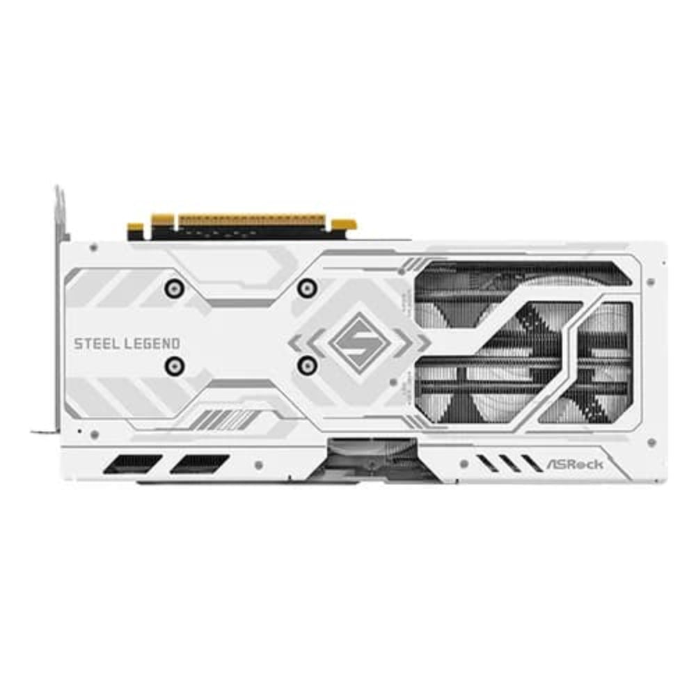 ASROCK Steel Legend Arc B580 OC RGB White 12GB Intel Graphic Card