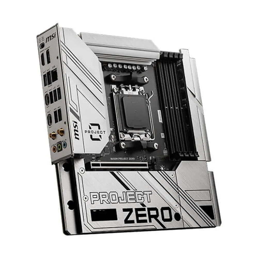 MSI B650M Project Zero DDR5 AMD Motherboard