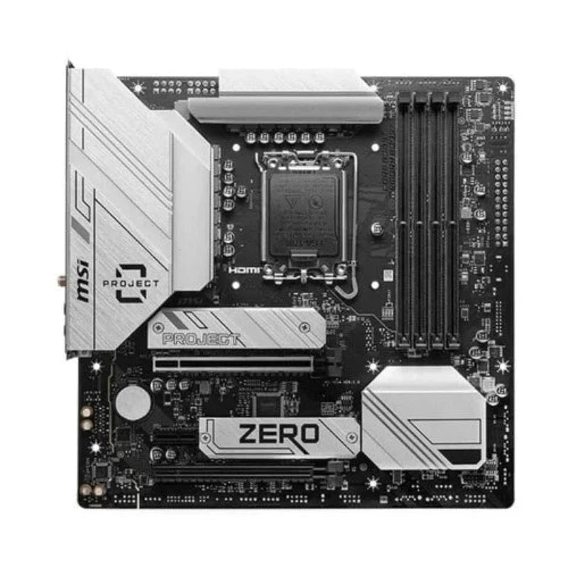 MSI B760M Project Zero WiFi DDR5 Intel Motherboard
