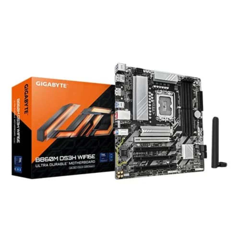 GIGABYTE B860M DS3H Wifi6e DDR5 Intel Motherboard