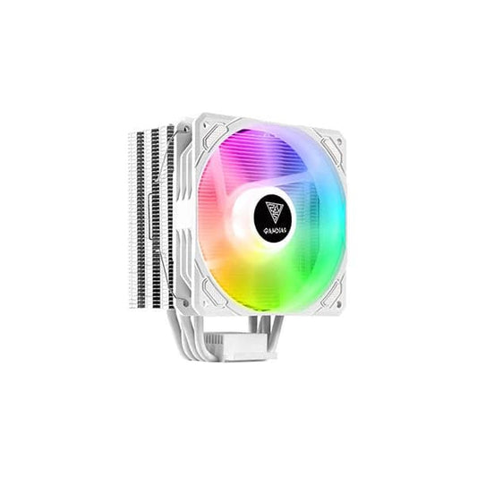 GAMDIAS Boreas E1-410 WH ARGB Single Tower CPU Air Cooler (White)