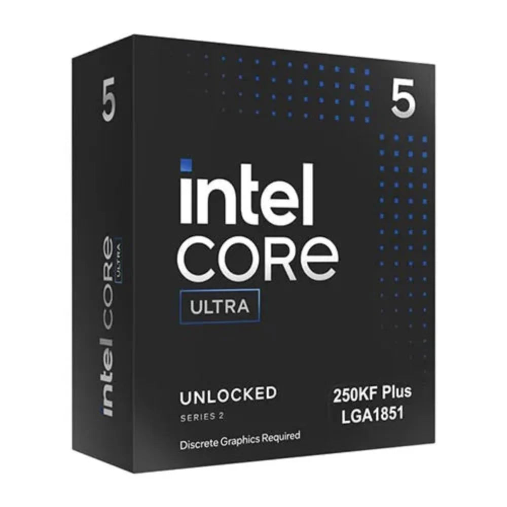 INTEL Core Ultra 5 250KF Plus Processor ( 5.3 GHz / 18 Core / 18 Threads )