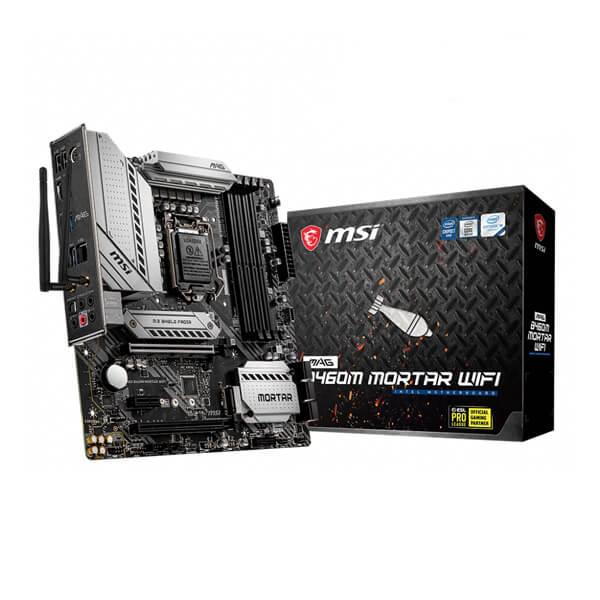 MSI MAG B460M Mortar Wifi DDR4 Intel Motherboard