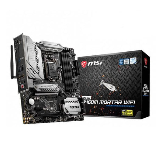 MSI MAG B460M Mortar Wifi DDR4 Intel Motherboard