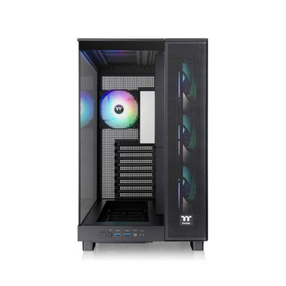 THERMALTAKE View 380 XL TG ARGB ATX Mid Tower Cabinet (Black)