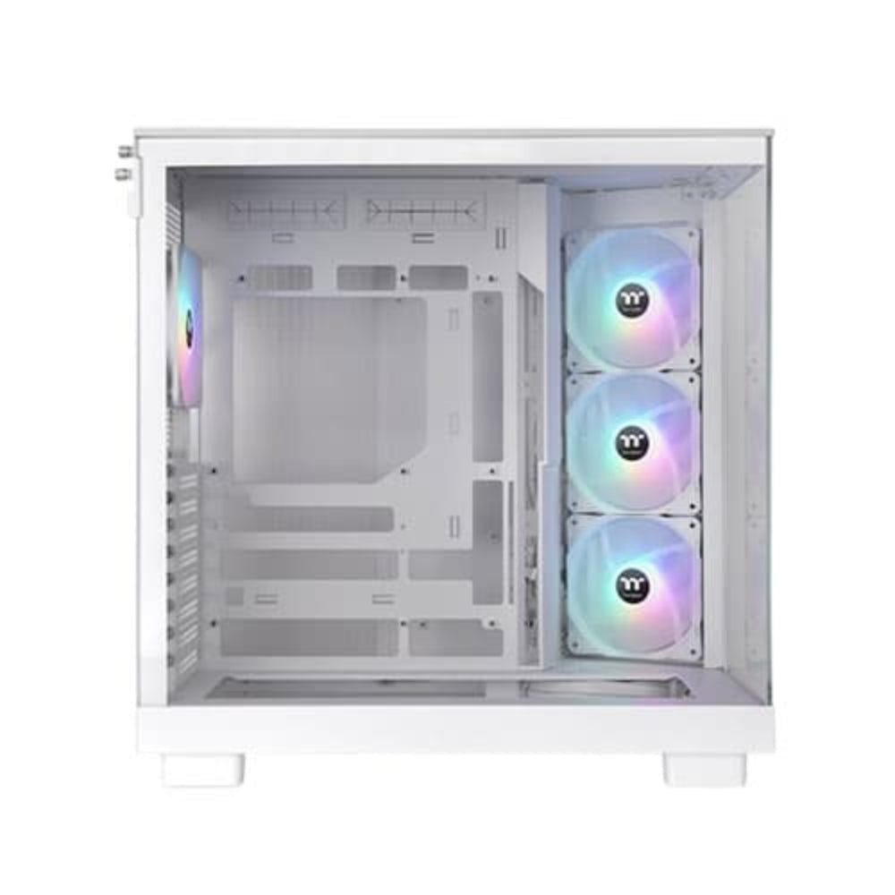 THERMALTAKE View 380 XL TG ARGB ATX Mid Tower Cabinet (White)
