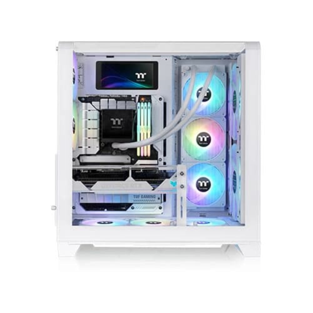 THERMALTAKE View 390 Air ARGB ATX Mid Tower Cabinet ( Snow White )