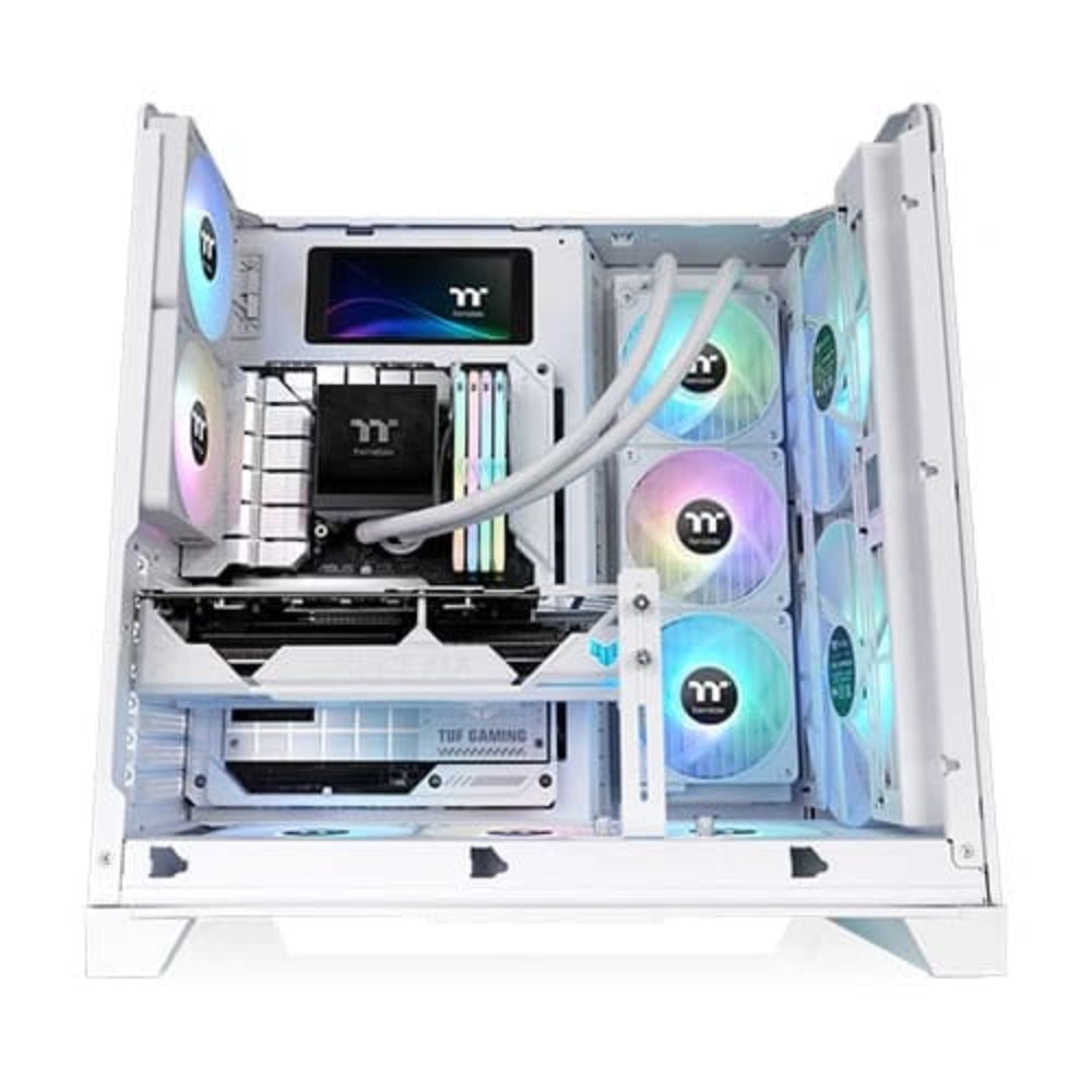 THERMALTAKE View 390 Air ARGB ATX Mid Tower Cabinet ( Snow White )