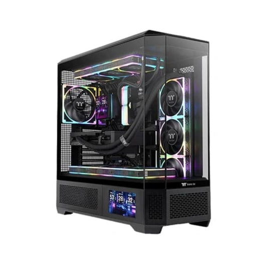 THERMALTAKE View 600 TG ARGB EATX Full Tower Cabinet (Black)